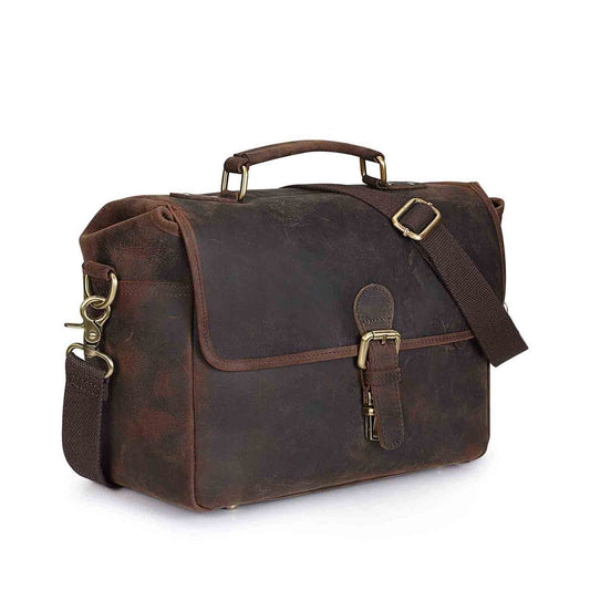 Genuine Leather Camera Bag