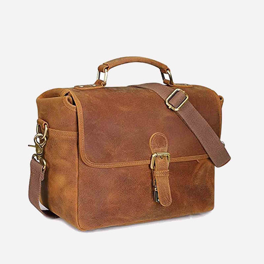 Genuine Leather Camera Bag