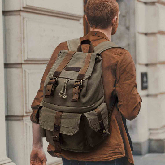 Canvas DSLR SLR Camera Backpack