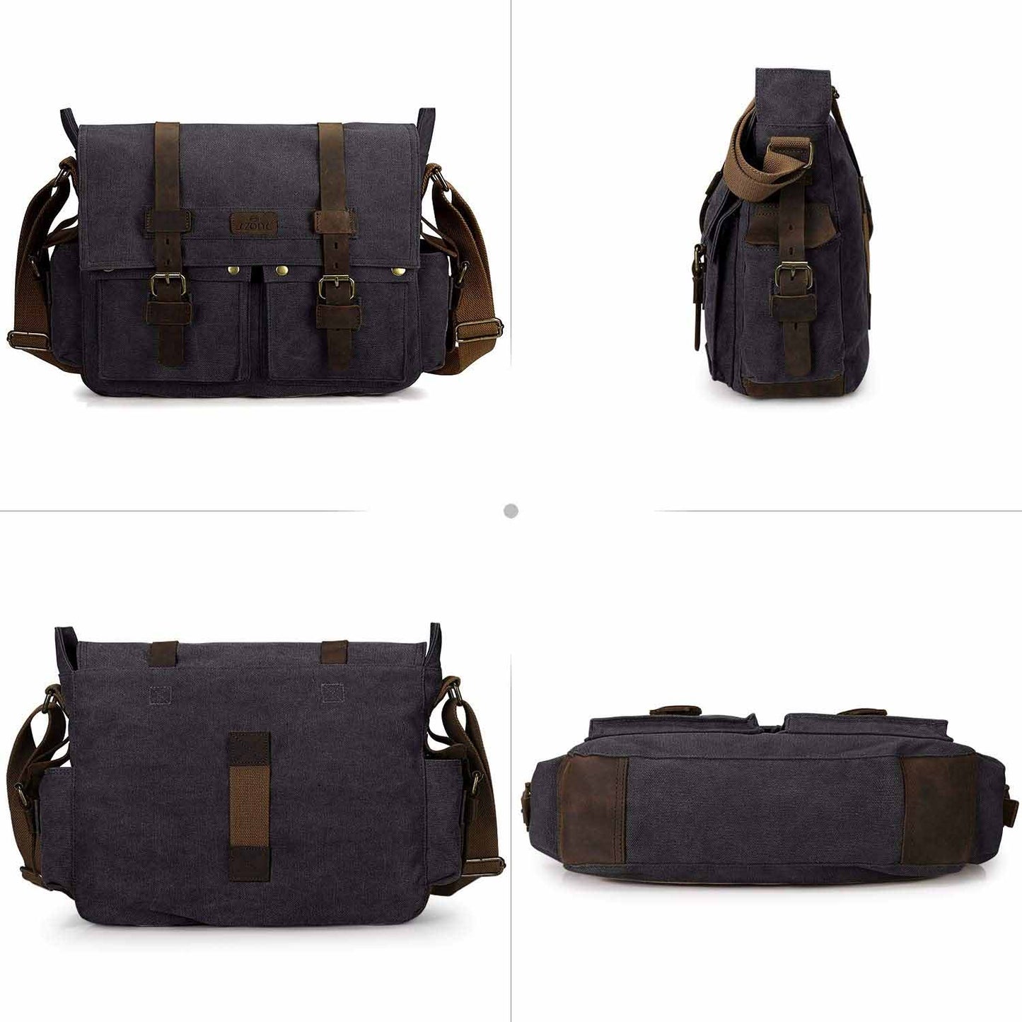 Canvas Camera Messenger Bag